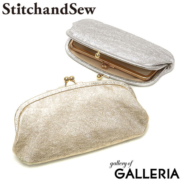 StitchandSewStitchandSew wallet ladies purse wallet genuine leather goat foil CLW200 made in Japan
