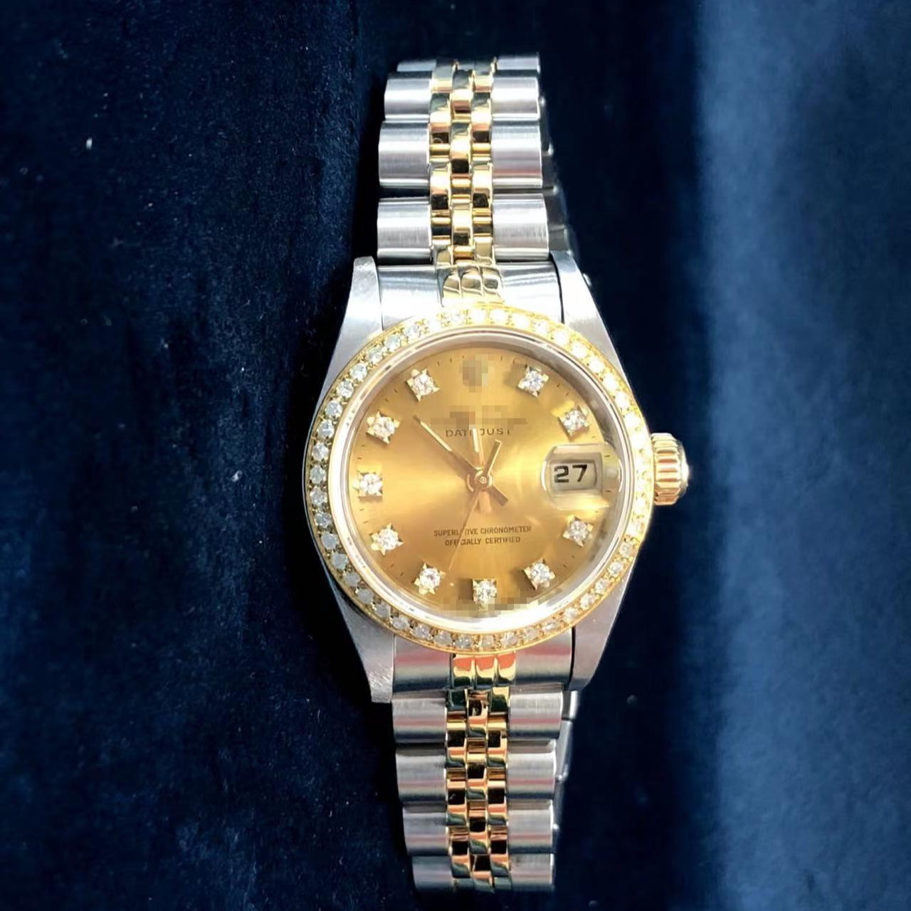 Natural Diamond Watch