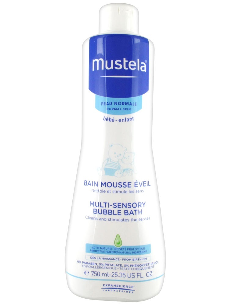 [Bundle Deal x 7] Mustela Multi-Sensory Bubble Bath 750ml