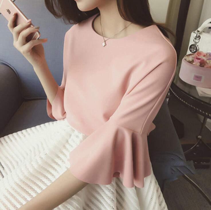 [Other]New Arrived Slim Five-cent Sleeve T-shirt Tops