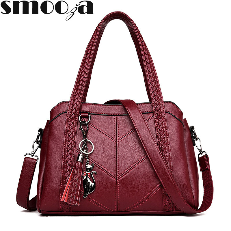 Yogodlns Designers Women Messenger Bags Females Bucket Bag Leather Crossbody Shoulder Bag Handbag Sa
