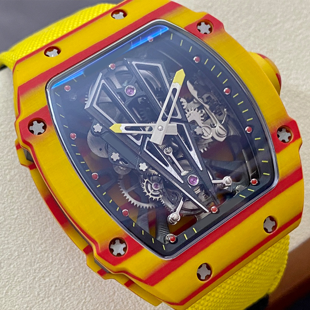 Luxury Automatic Mechanical Men&#39;s Watches Rm27-03,Super Clon Jb Factory Tourbillon Automatic Movement