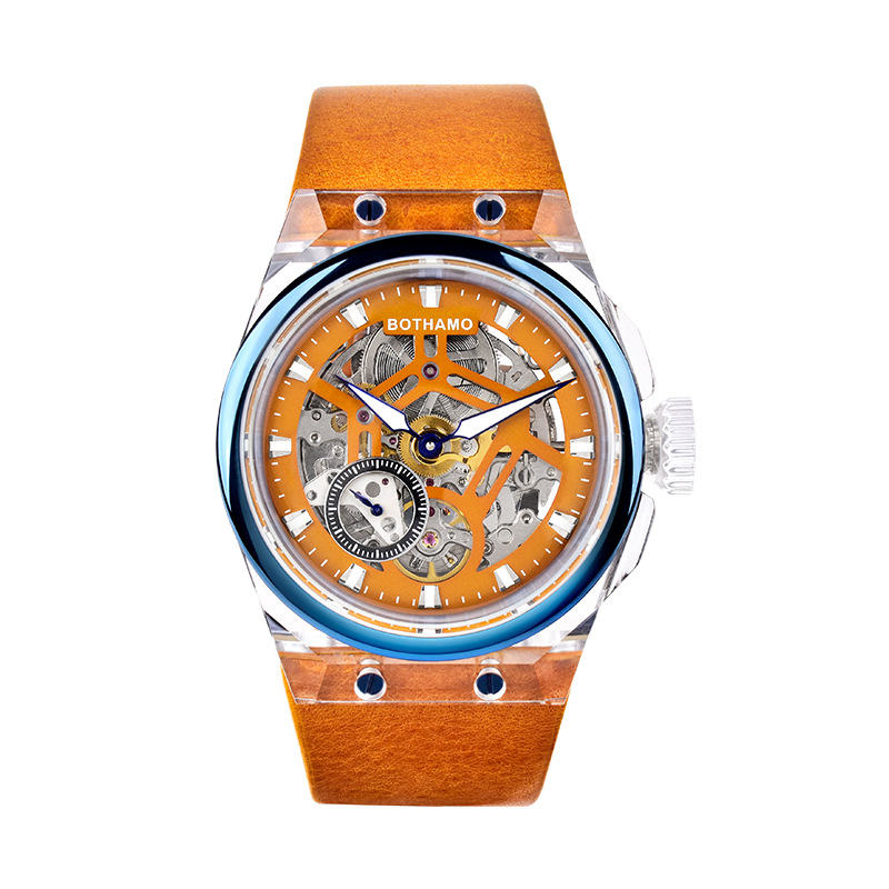 Shx Custom Wholesale Manufacturers Brand Classic Luxury Men Leather Steel Gold Stainless Steel Customized Logo Watch