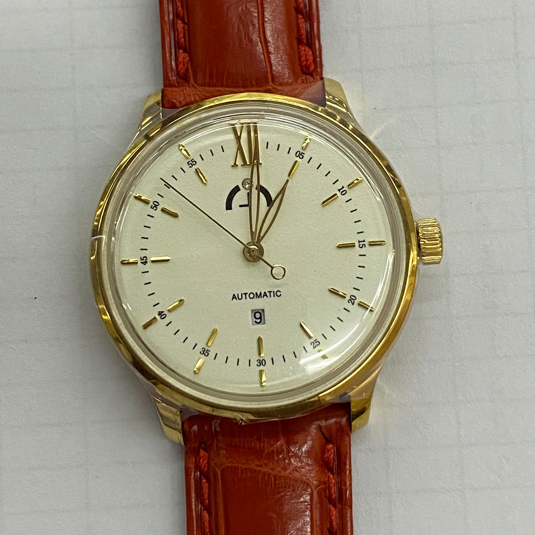 Professional Manufacturer Custom Mens 18k Real Gold Watches Luxury Customized Watch