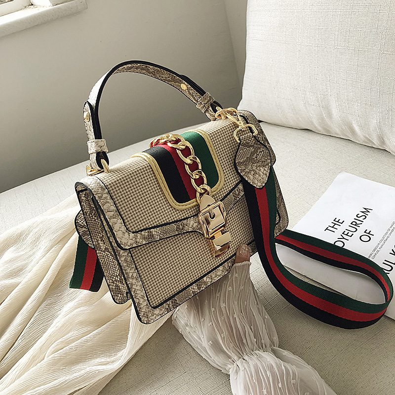 Small Crocodile Print Flap Bags For Women 2019 Leather Mini Handbag Ladies Shoulder Bag Lady Messeng